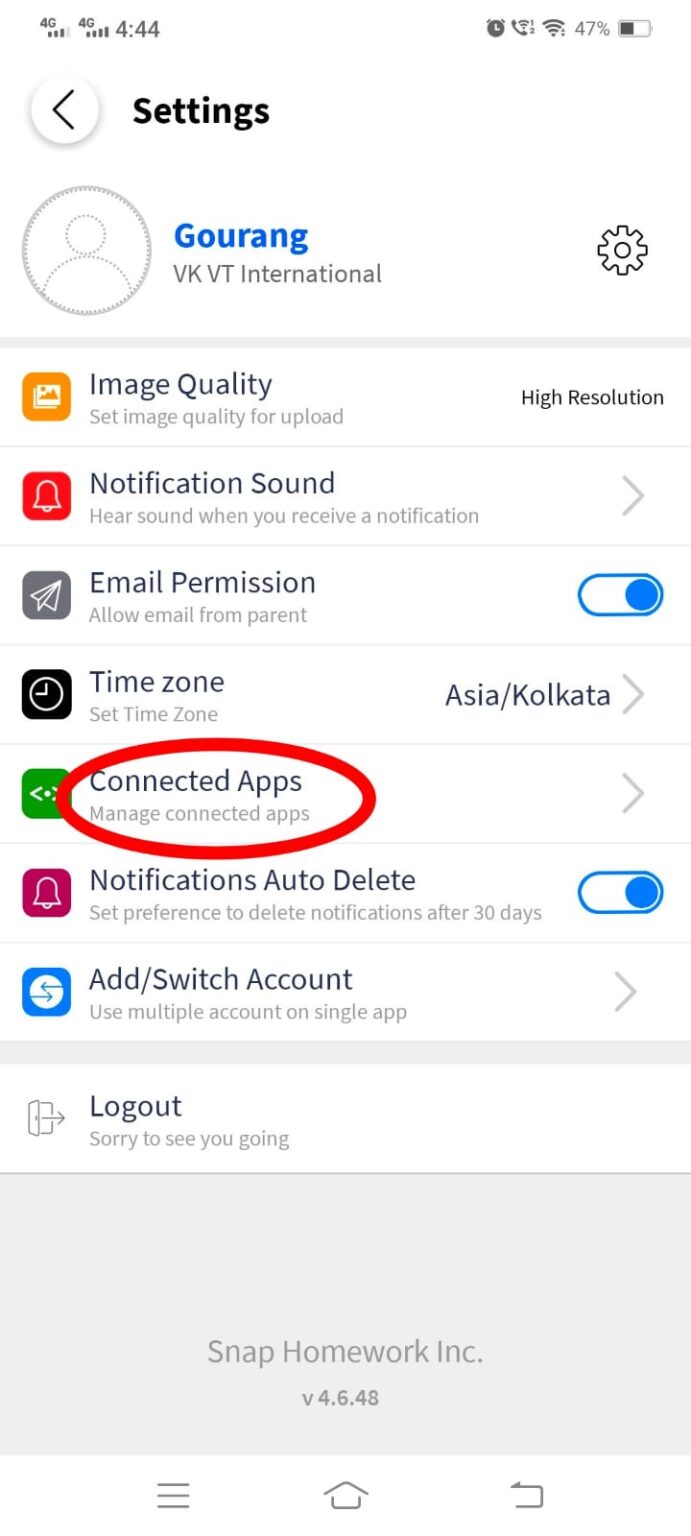 Zoom Snap Homework App Documentation Snap Homework App